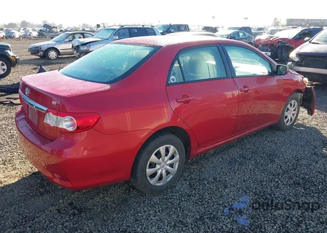 2011 Toyota Corolla Le z USA, uszkodzony, nr VIN 2T1BU4EE5BC568441